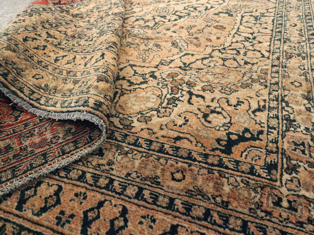 Antique Persian Tabriz Hagi Jalili Rug, No.20123 - Galerie Shabab