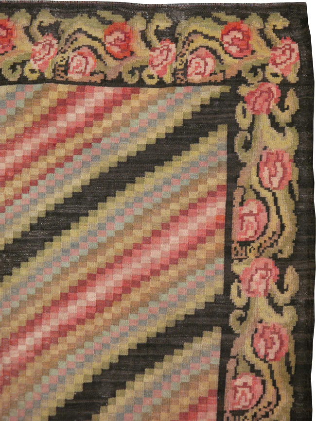 Vintage Turkish Anatolian Kilim, No.20127 - Galerie Shabab