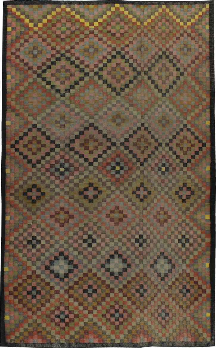 Vintage Turkish Anatolian Kilim, No.20128 - Galerie Shabab