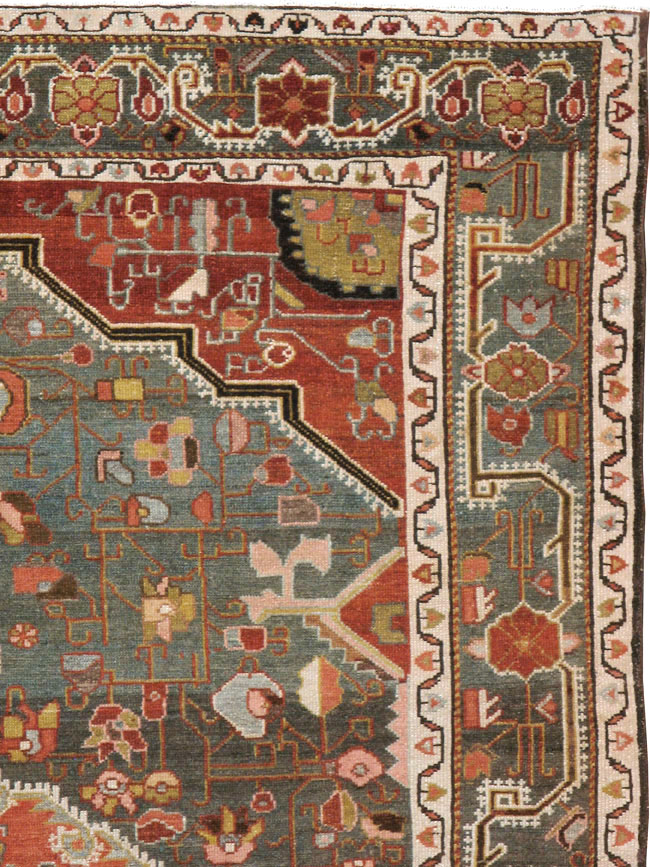 Antique Persian Malayer Rug, No.20135 - Galerie Shabab
