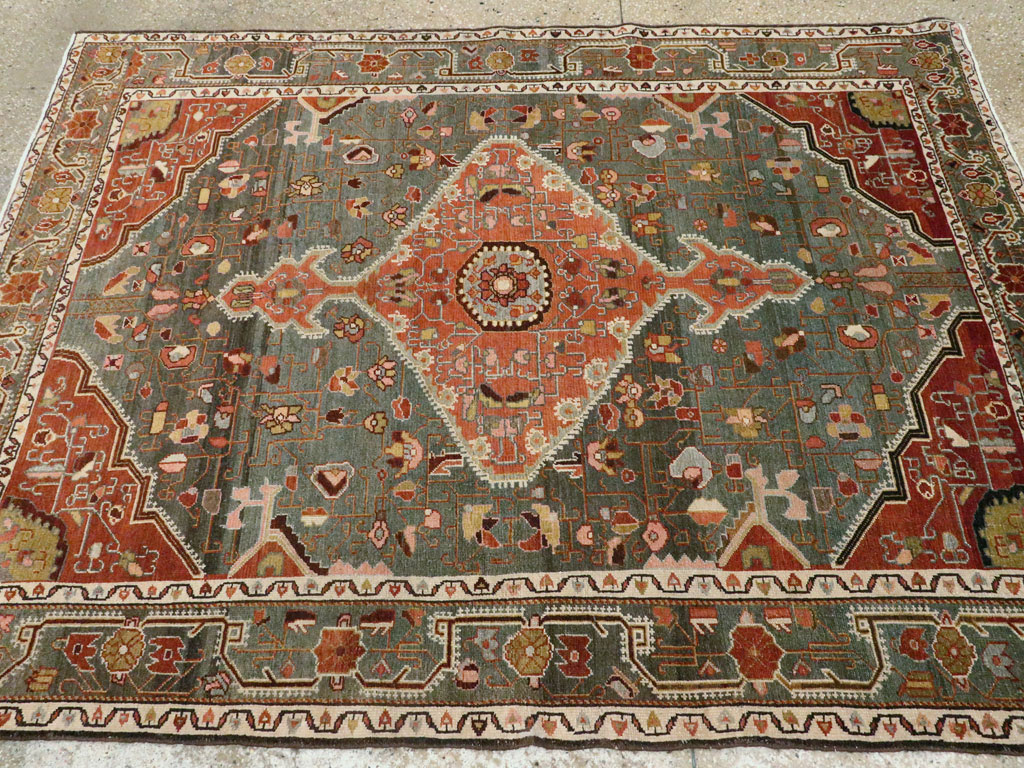 Antique Persian Malayer Rug, No.20135 - Galerie Shabab