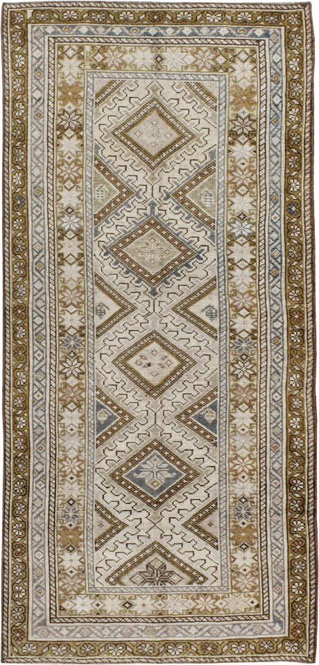Antique Persian Kurdish Rug, No.20137 - Galerie Shabab