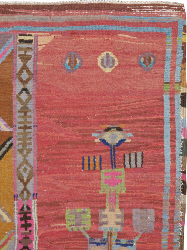 Vintage Turkish Anatolian Carpet, No.20144 - Galerie Shabab