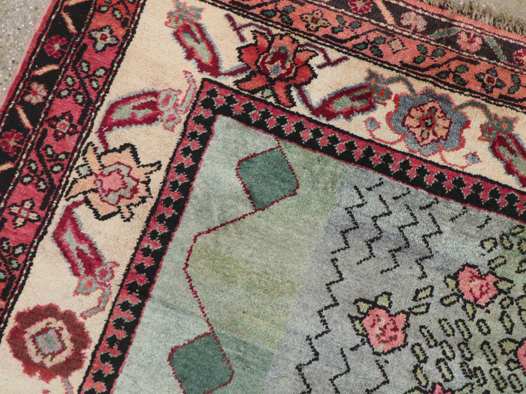 Vintage Caucasian Karabagh Pictorial Rug, No.20152 - Galerie Shabab