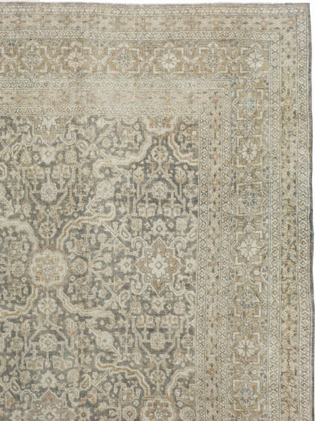 Antique Persian Tabriz Carpet, No.20159 - Galerie Shabab