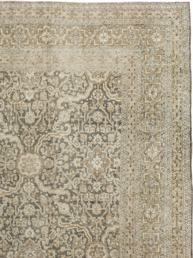 Antique Persian Tabriz Carpet, No.20159 - Galerie Shabab