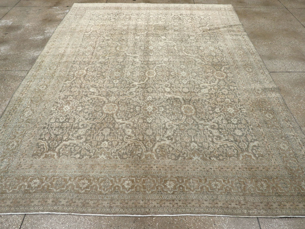 Antique Persian Tabriz Carpet, No.20159 - Galerie Shabab