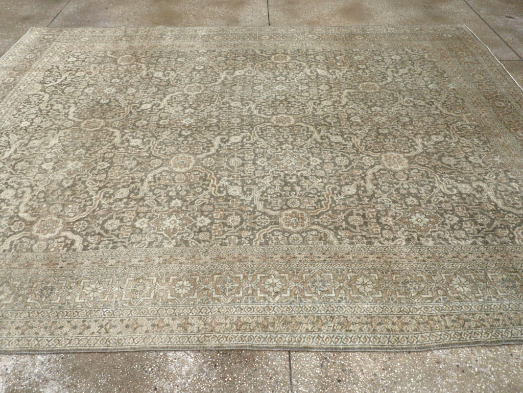 Antique Persian Tabriz Carpet, No.20159 - Galerie Shabab