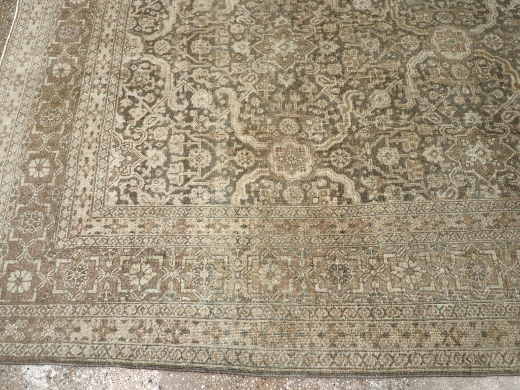 Antique Persian Tabriz Carpet, No.20159 - Galerie Shabab