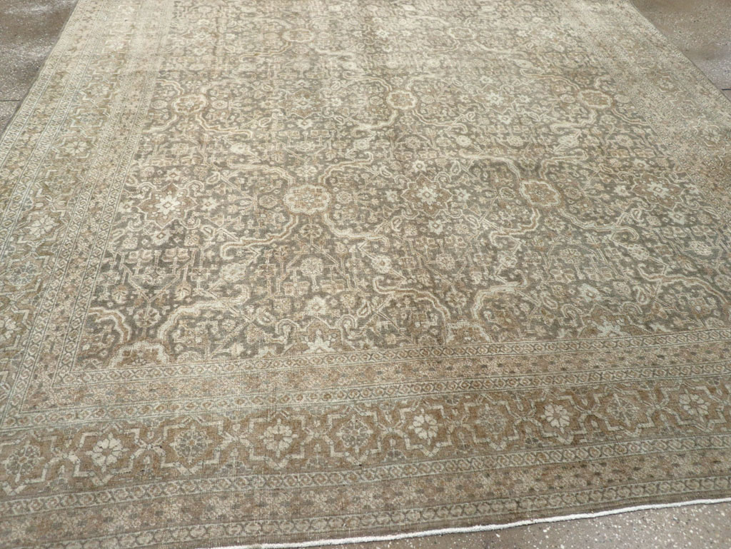Antique Persian Tabriz Carpet, No.20159 - Galerie Shabab