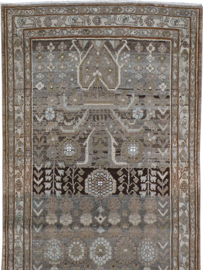 Antique Malayer Runner, No.20162 - Galerie Shabab