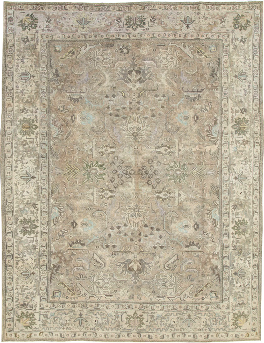 Vintage Persian Tabriz Carpet, No.20165 - Galerie Shabab