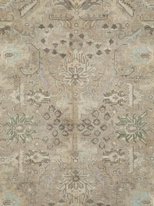 Vintage Persian Tabriz Carpet, No.20165 - Galerie Shabab