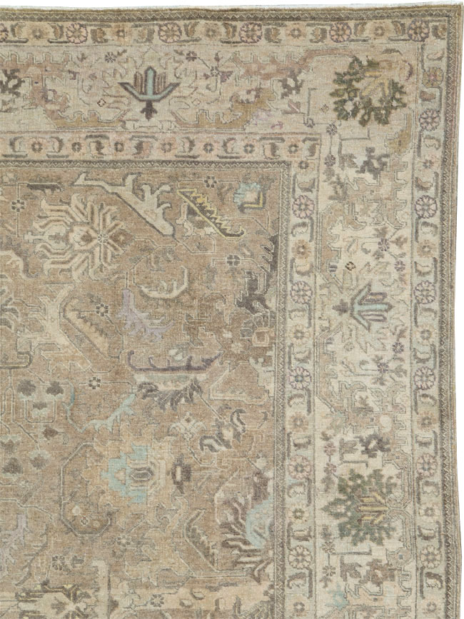 Vintage Persian Tabriz Carpet, No.20165 - Galerie Shabab