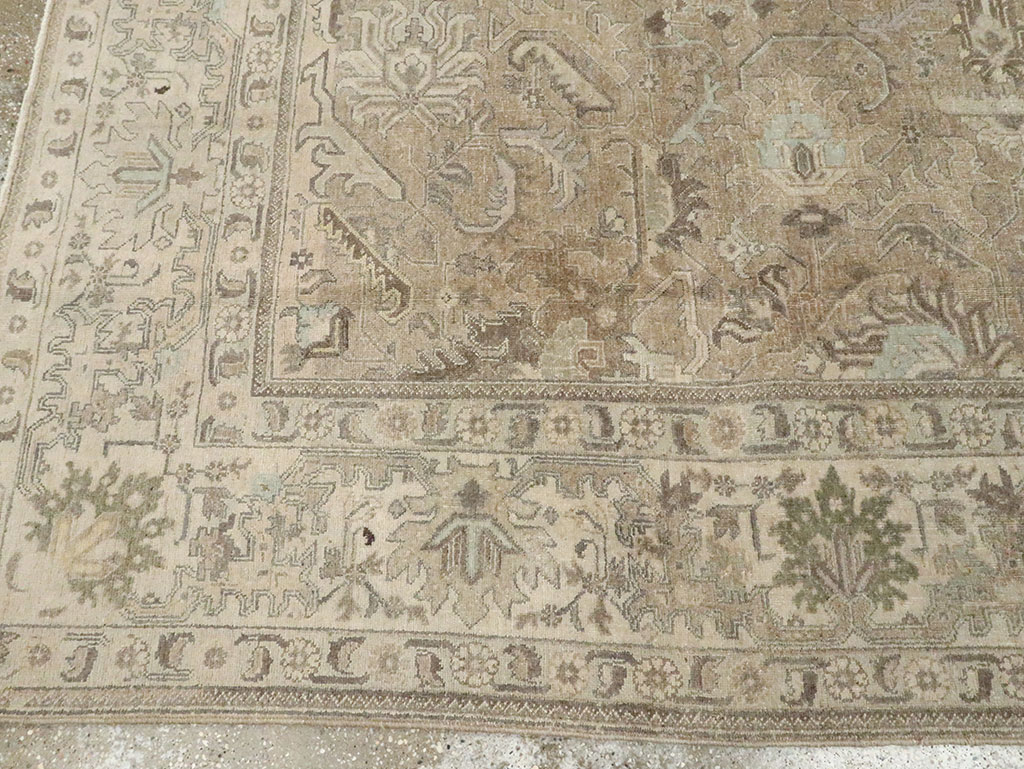 Vintage Persian Tabriz Carpet, No.20165 - Galerie Shabab