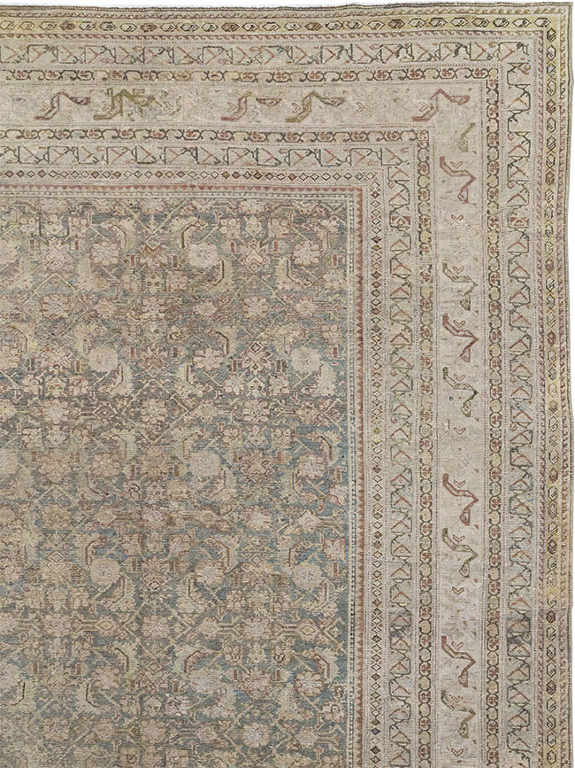 Antique Persian Malayer Oversize Carpet, No.20167 - Galerie Shabab