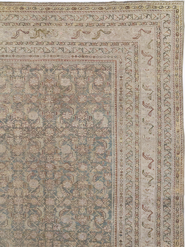 Antique Persian Malayer Oversize Carpet, No.20167 - Galerie Shabab