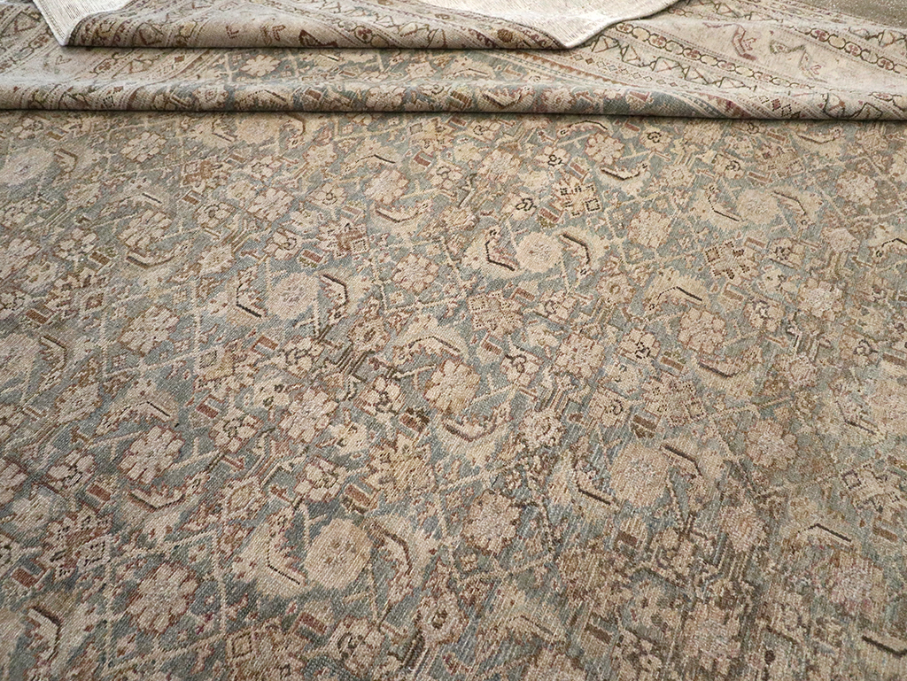 Antique Persian Malayer Oversize Carpet, No.20167 - Galerie Shabab