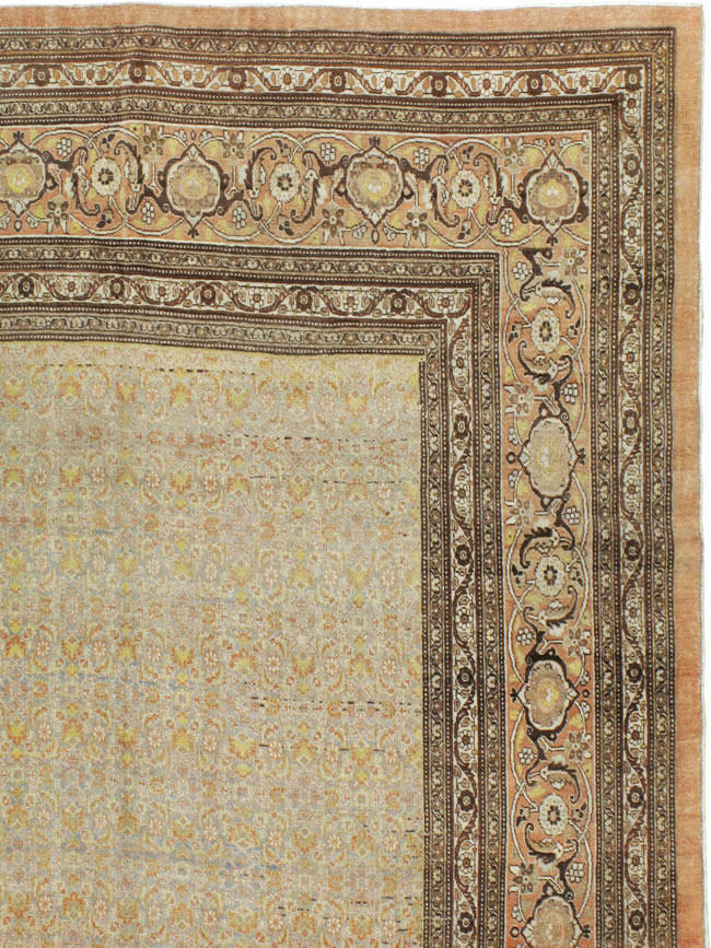 Antique Persian Tabiz Carpet, No.20170 - Galerie Shabab