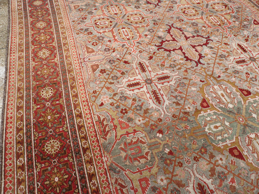 Antique Persian Joshegan Gallery Carpet, No.20171 - Galerie Shabab