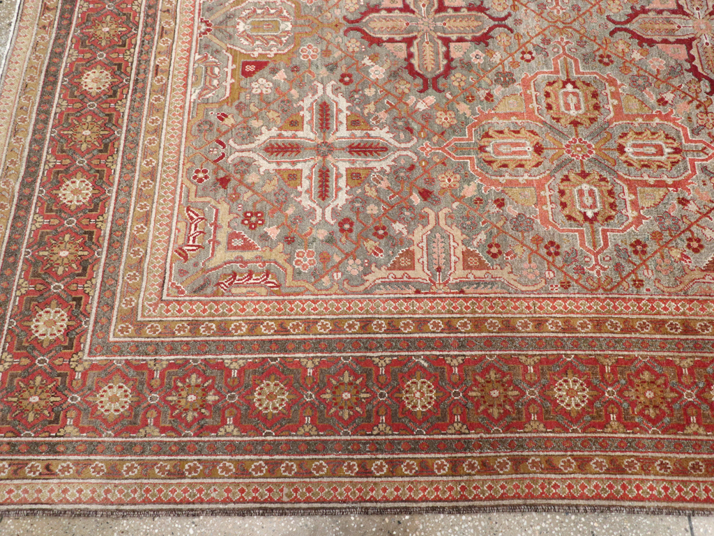 Antique Persian Joshegan Gallery Carpet, No.20171 - Galerie Shabab