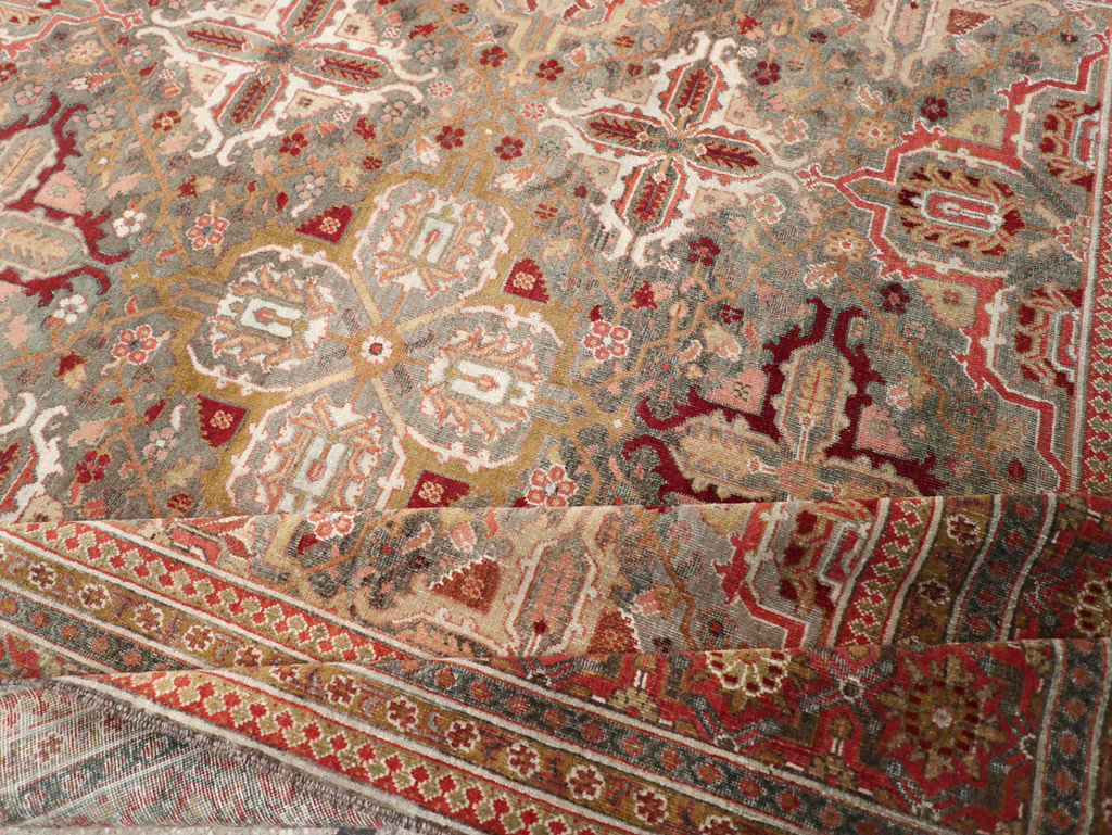 Antique Persian Joshegan Gallery Carpet, No.20171 - Galerie Shabab