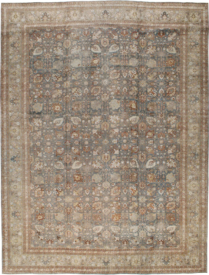 Antique Persian Tabriz Carpet, No.20173 - Galerie Shabab