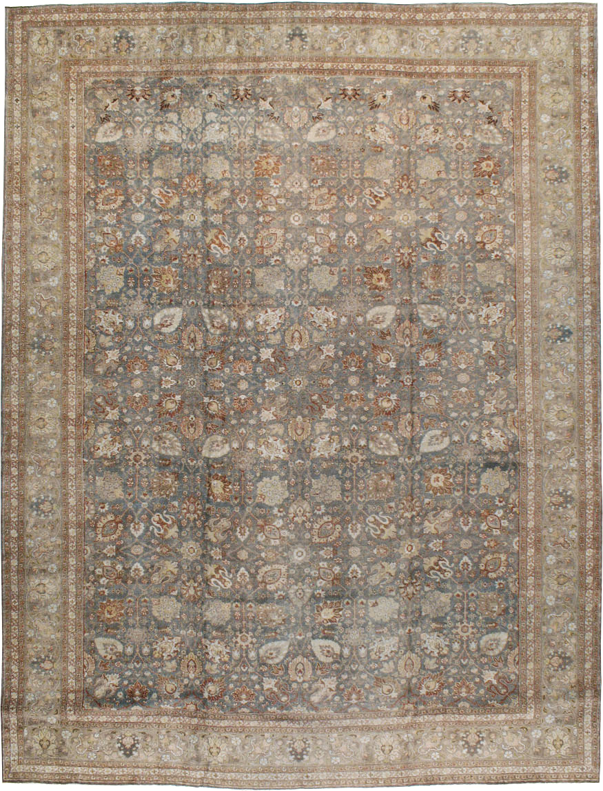 Antique Persian Tabriz Carpet, No.20173 - Galerie Shabab