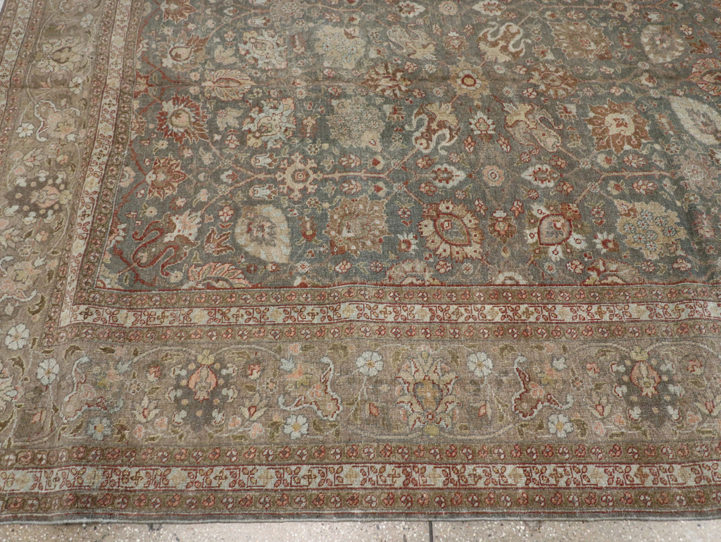 Antique Persian Tabriz Carpet, No.20173 - Galerie Shabab