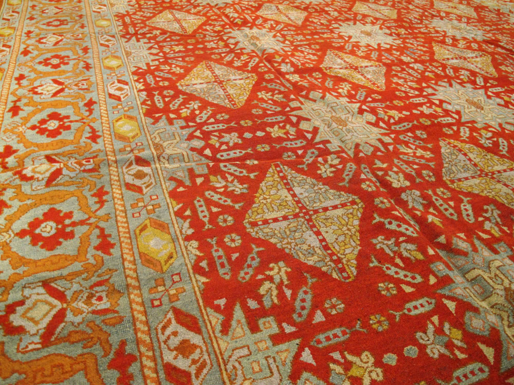 Antique Indian Amritsar Carpet, No.20175 - Galerie Shabab