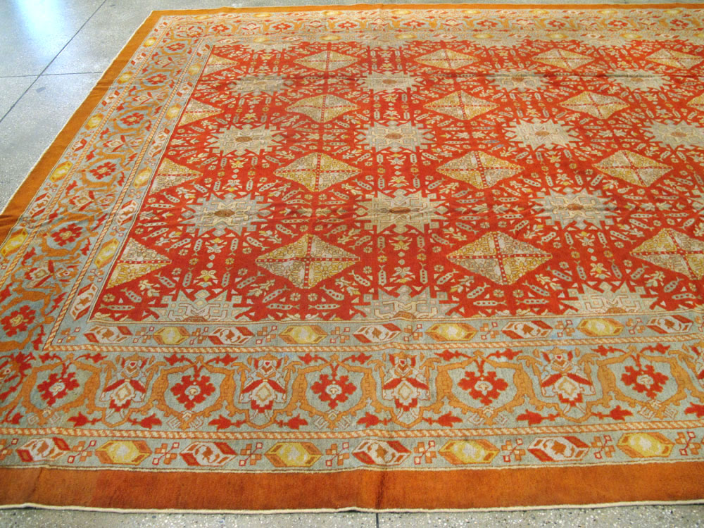 Antique Indian Amritsar Carpet, No.20175 - Galerie Shabab