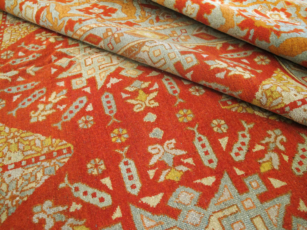 Antique Indian Amritsar Carpet, No.20175 - Galerie Shabab