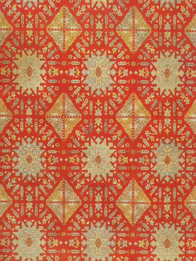 Antique Indian Amritsar Carpet, No.20175 - Galerie Shabab