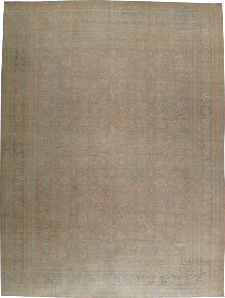 Antique Tabriz Carpet, No.20178 - Galerie Shabab
