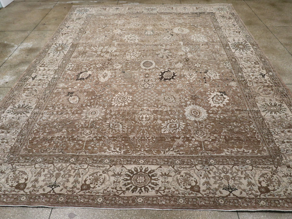 Antique Persian Tabriz Carpet, No.20179 - Galerie Shabab