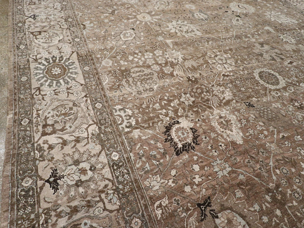 Antique Persian Tabriz Carpet, No.20179 - Galerie Shabab
