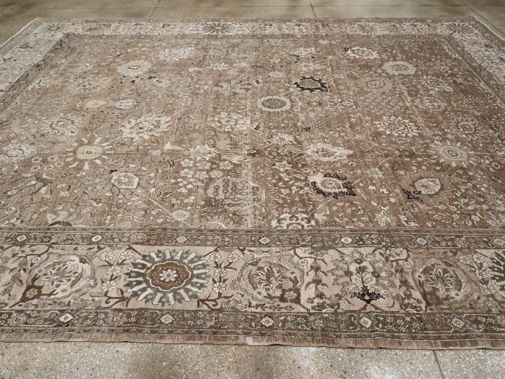 Antique Persian Tabriz Carpet, No.20179 - Galerie Shabab