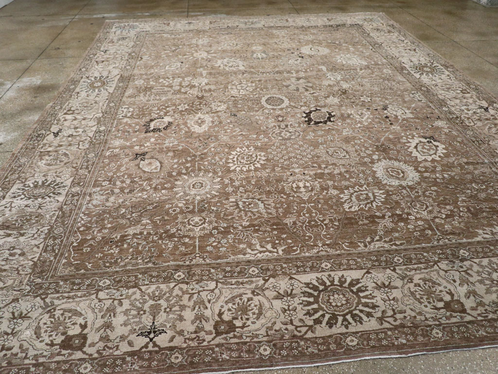 Antique Persian Tabriz Carpet, No.20179 - Galerie Shabab