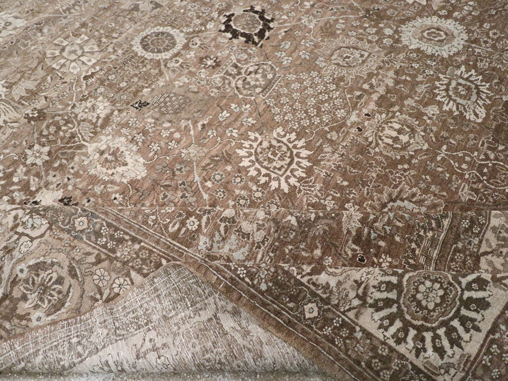 Antique Persian Tabriz Carpet, No.20179 - Galerie Shabab