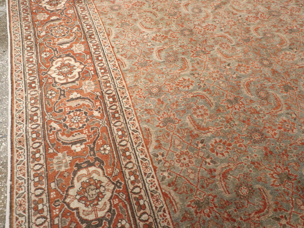 Antique Persian Tabriz Carpet, No.20180 - Galerie Shabab