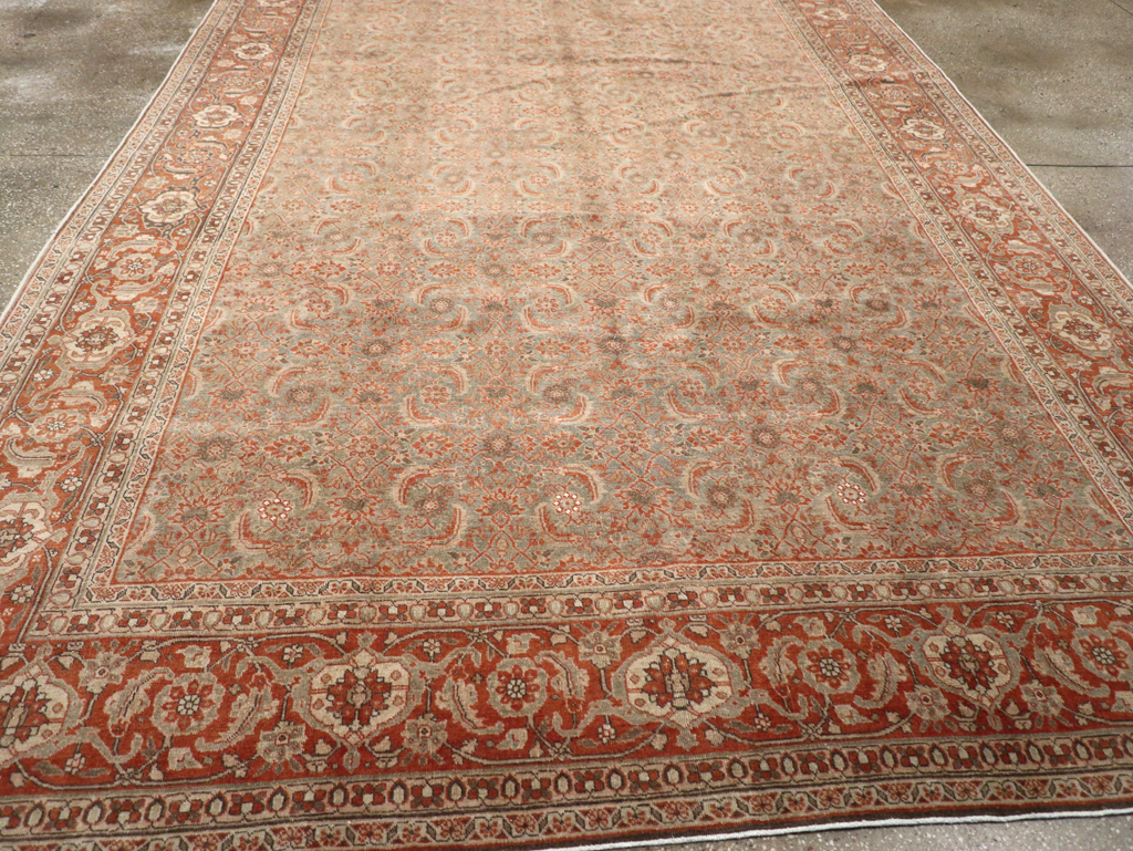 Antique Persian Tabriz Carpet, No.20180 - Galerie Shabab