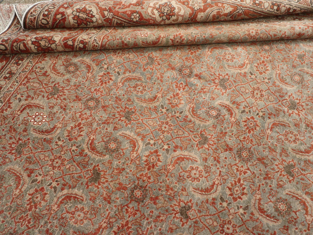 Antique Persian Tabriz Carpet, No.20180 - Galerie Shabab