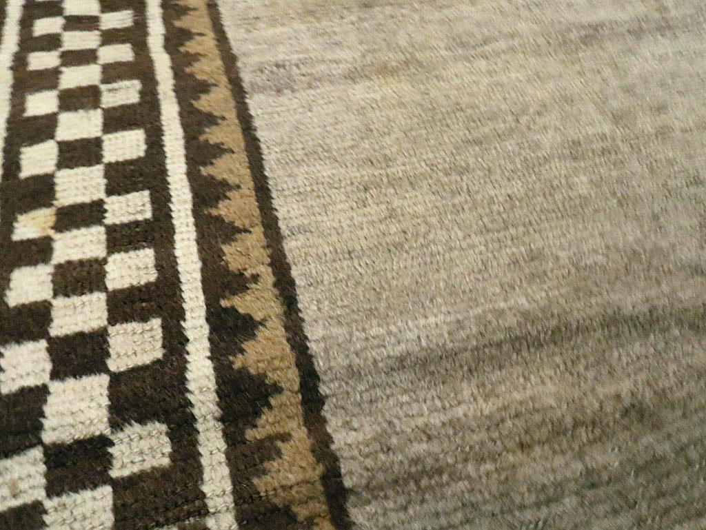 Vintage Persian Gabbeh Rug, No.20185 - Galerie Shabab