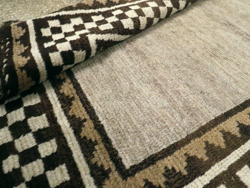 Vintage Persian Gabbeh Rug, No.20185 - Galerie Shabab