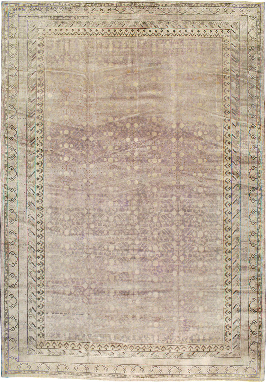 Antique East Turkestan Khotan Carpet, No.20186 - Galerie Shabab