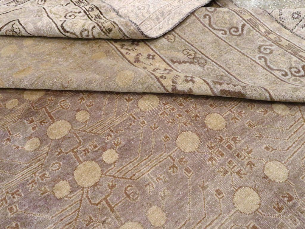 Antique East Turkestan Khotan Carpet, No.20186 - Galerie Shabab