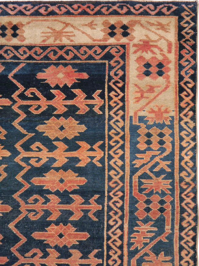 Antique East Turkestan Kirghiz Carpet, No.20197 - Galerie Shabab