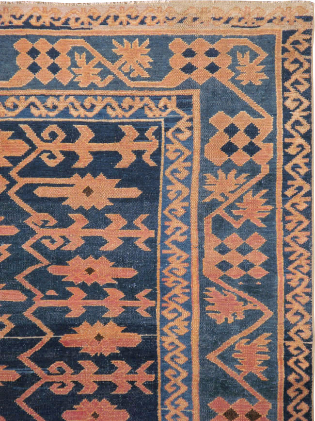 Antique East Turkestan Kirghiz Carpet, No.20197 - Galerie Shabab
