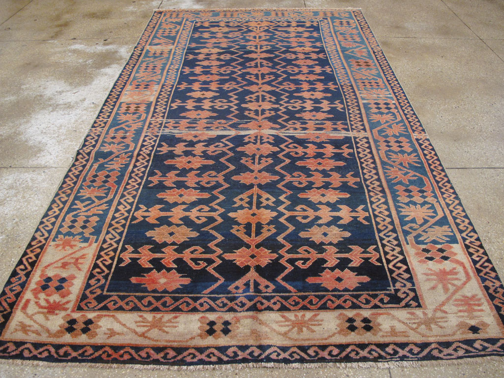 Antique East Turkestan Kirghiz Carpet, No.20197 - Galerie Shabab