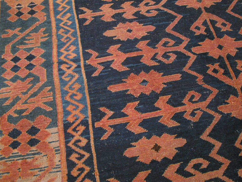 Antique East Turkestan Kirghiz Carpet, No.20197 - Galerie Shabab